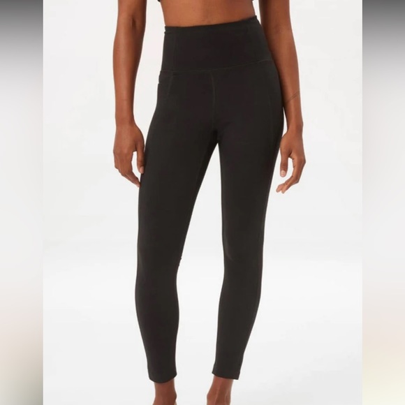 Girlfriend Collective Black Compressive High Rise Leggings - Black size sm - Picture 1 of 4